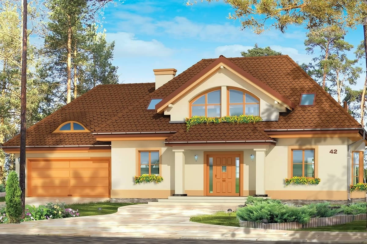 Дом из кирпича Фаворит 2